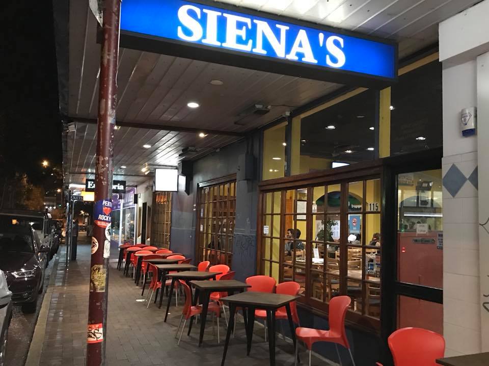 Siena's Restaurant, Leederville