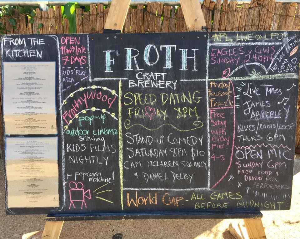 Froth Craft Brewery, Exmouth