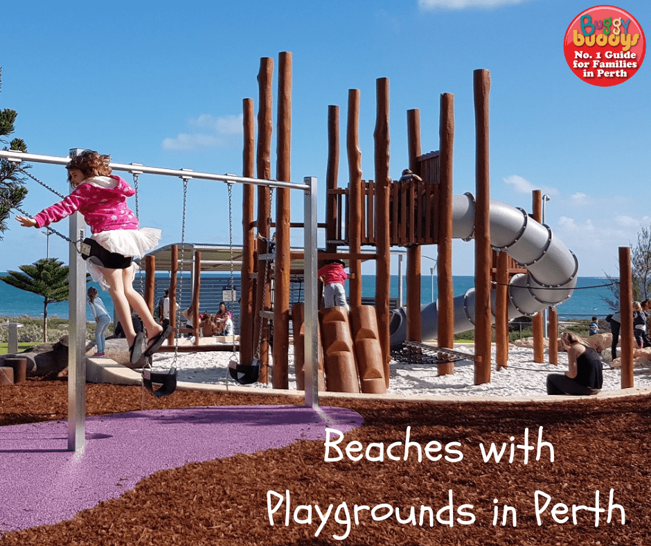 Beaches with playgrounds in perth