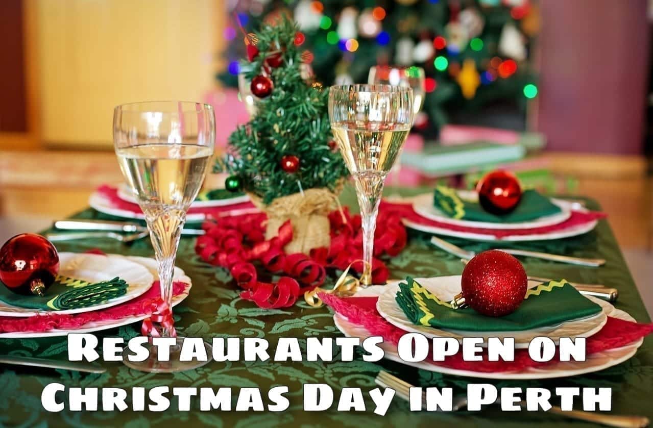 Restaurants Open on Christmas Day in Perth